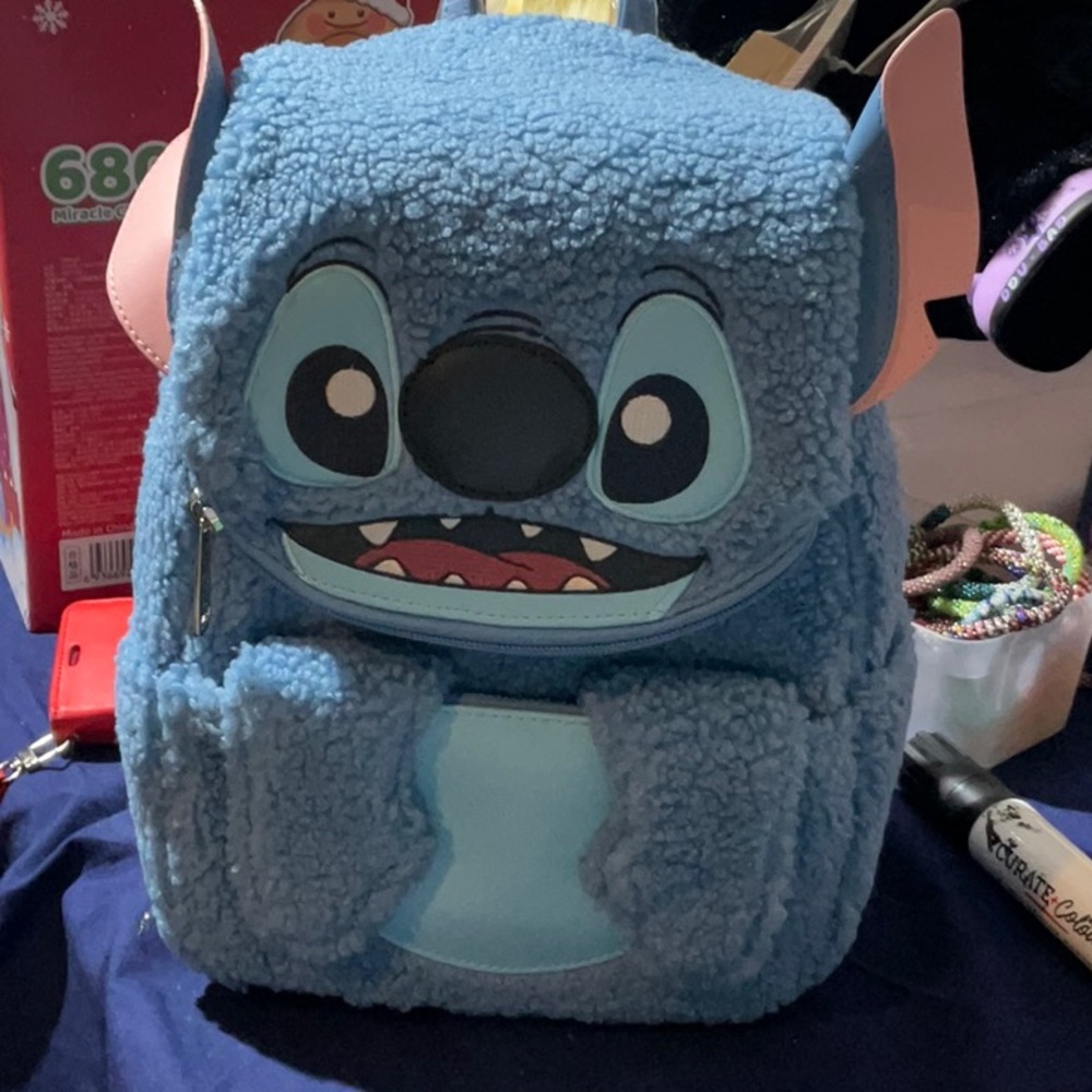 Stitch Hardtag Loungefly Backpack NWT!